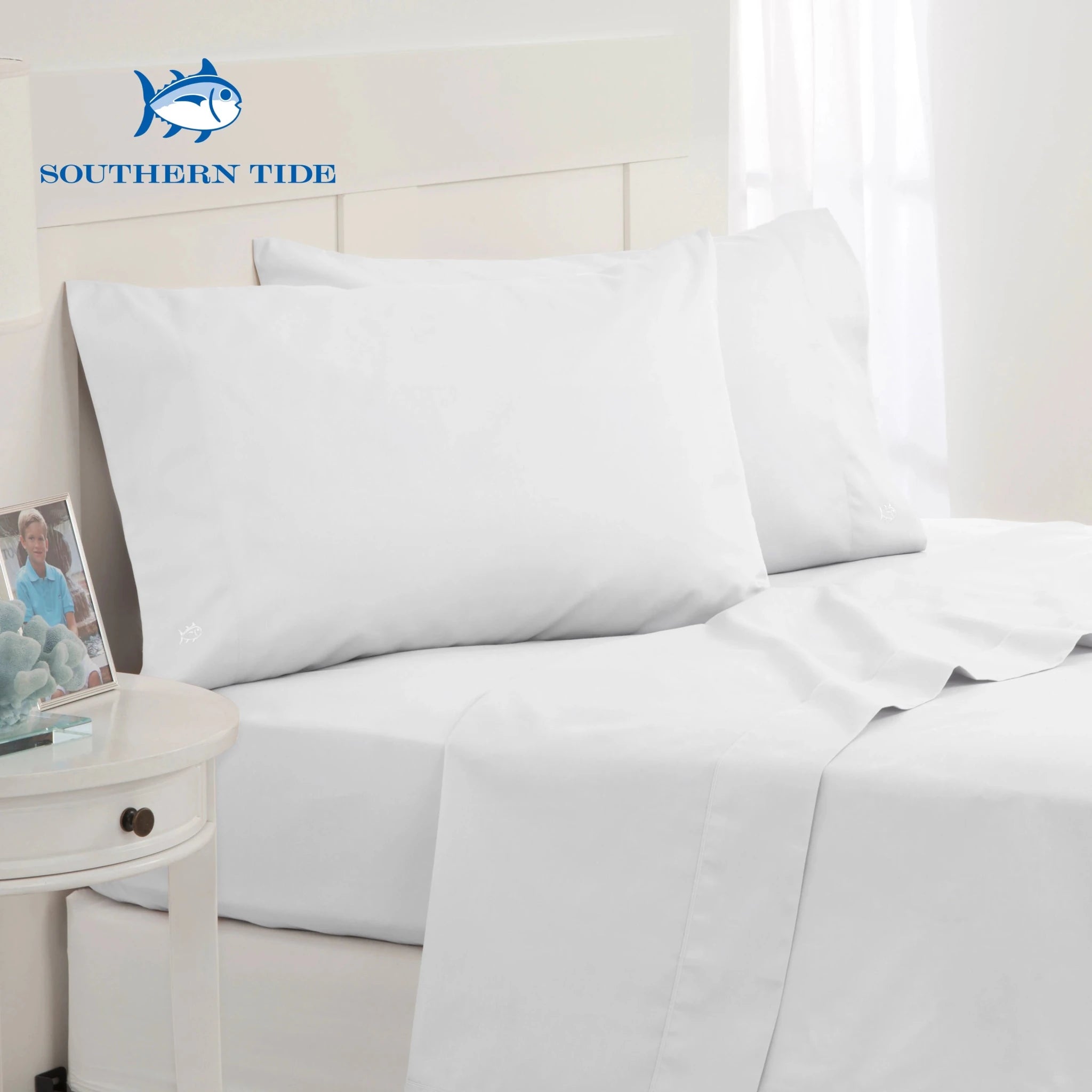 Southern Tide Cotton Twill 300 Thread Count Sheet Set