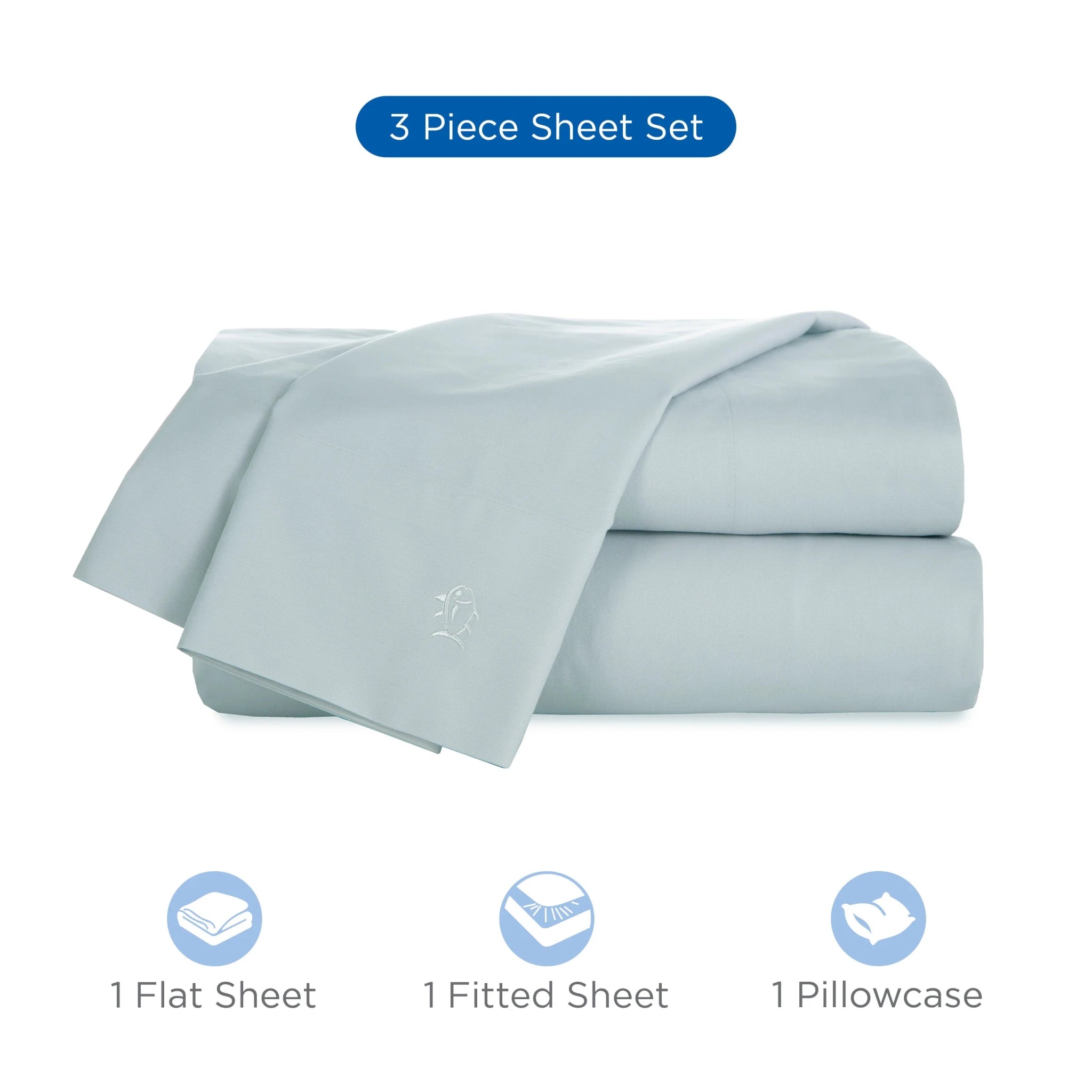 Southern Tide Cotton Twill 300 Thread Count Sheet Set