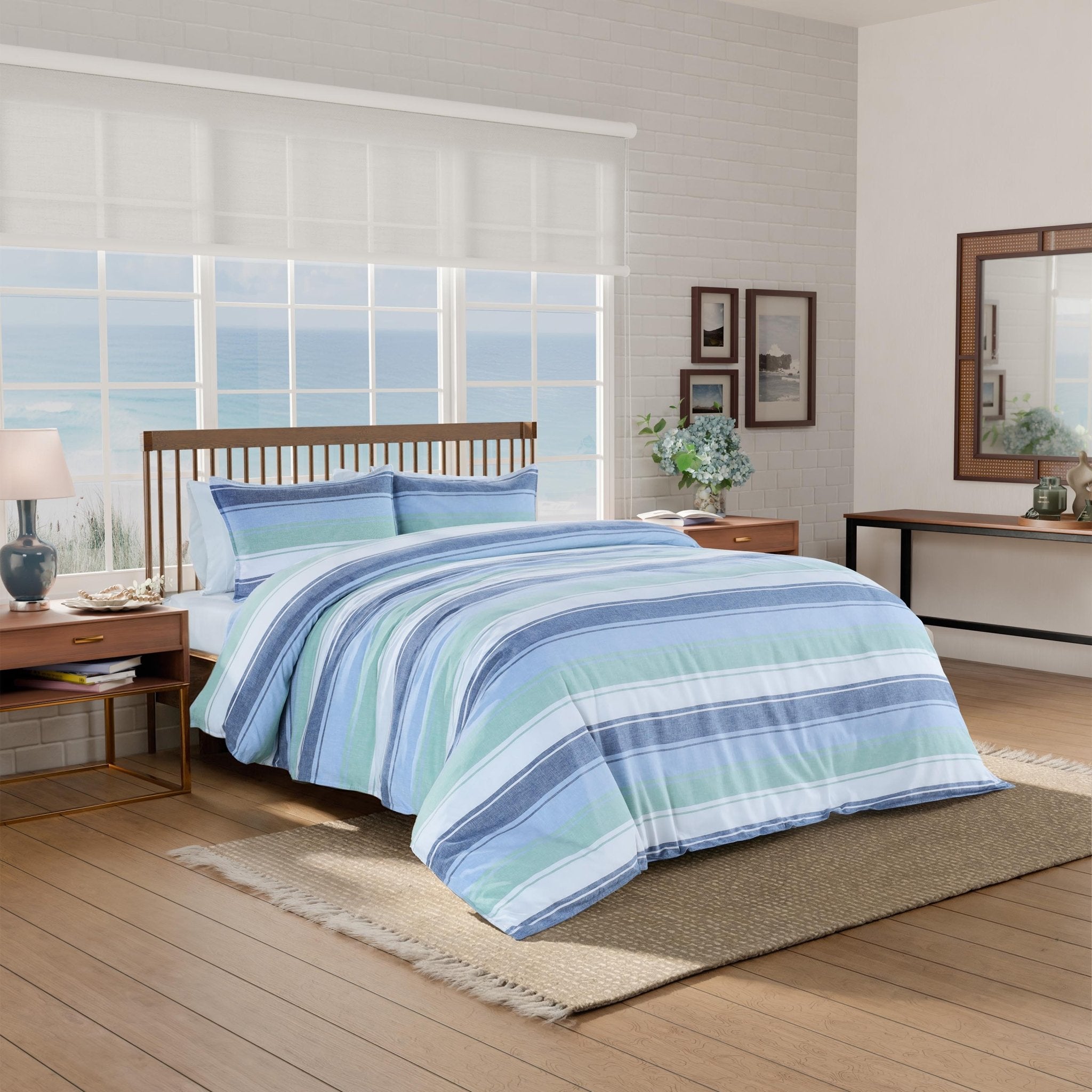 Southern Tide Darien Blue/Green Comforter Set