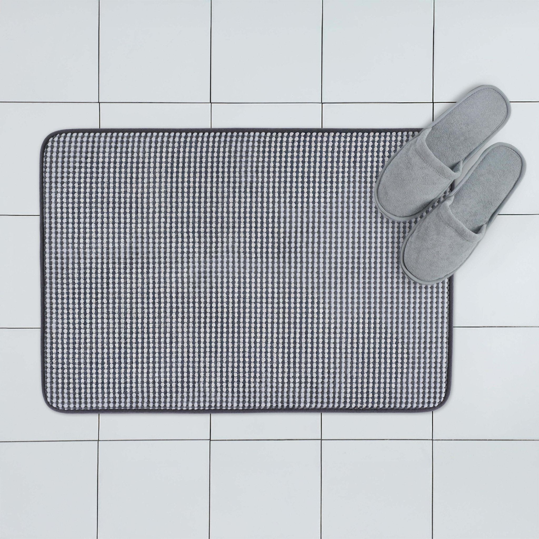 Vellux Bliss Non-Skid Backing Memory Foam Bath Rug