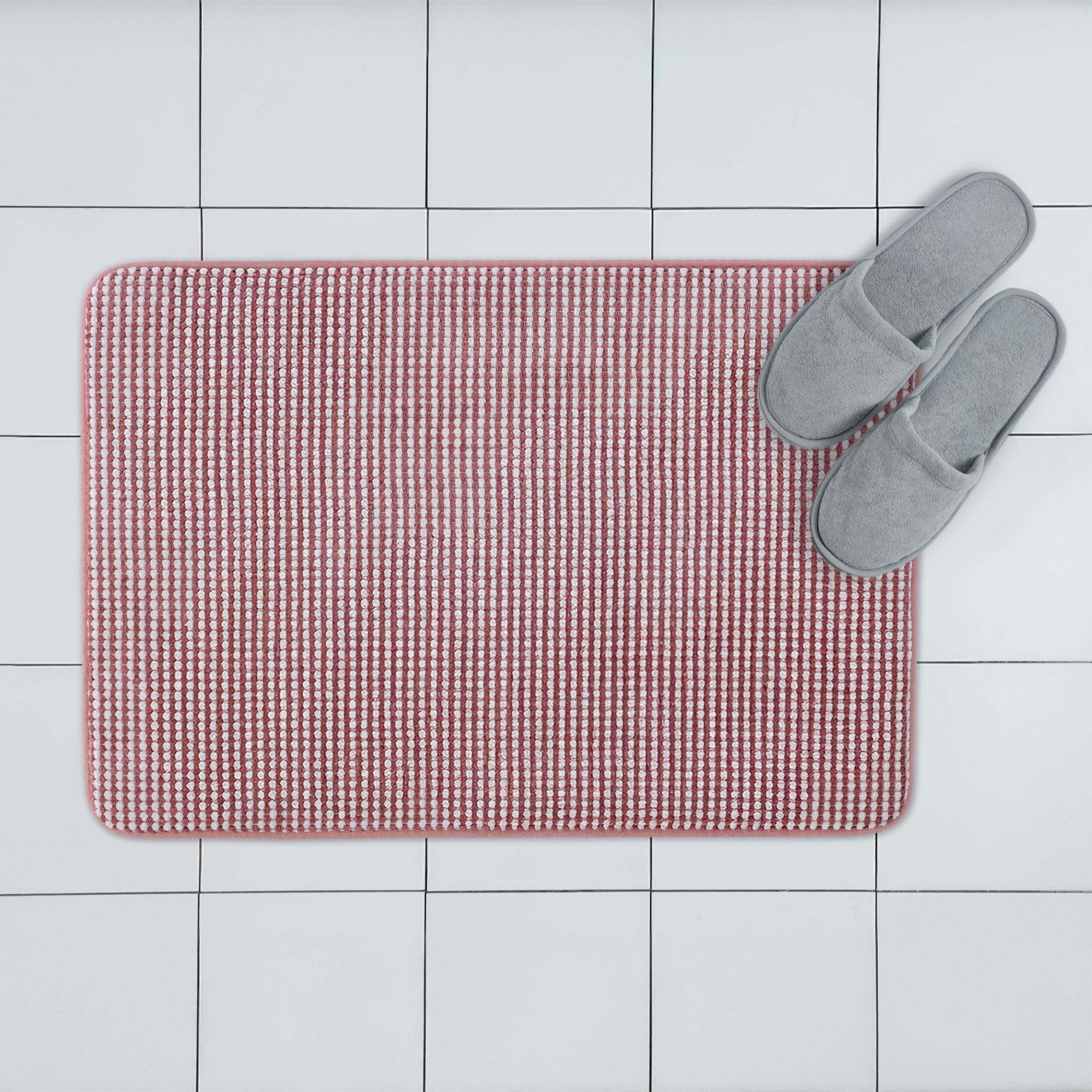 Vellux Bliss Non-Skid Backing Memory Foam Bath Rug
