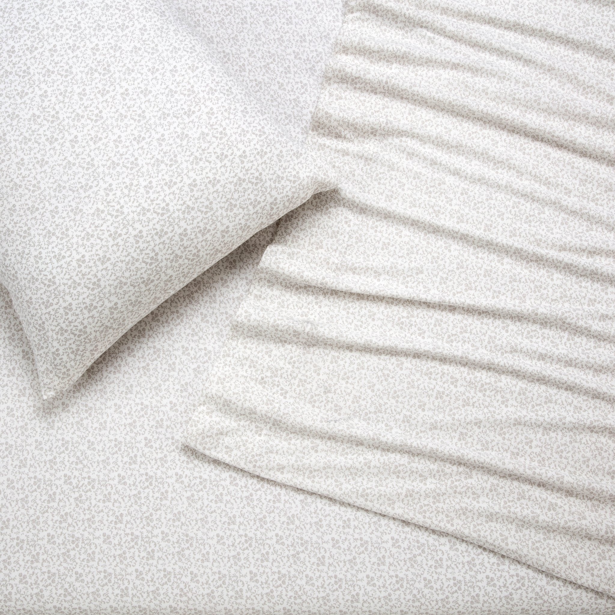 Vellux Lilo Heathered Soft Grey Sheet Set