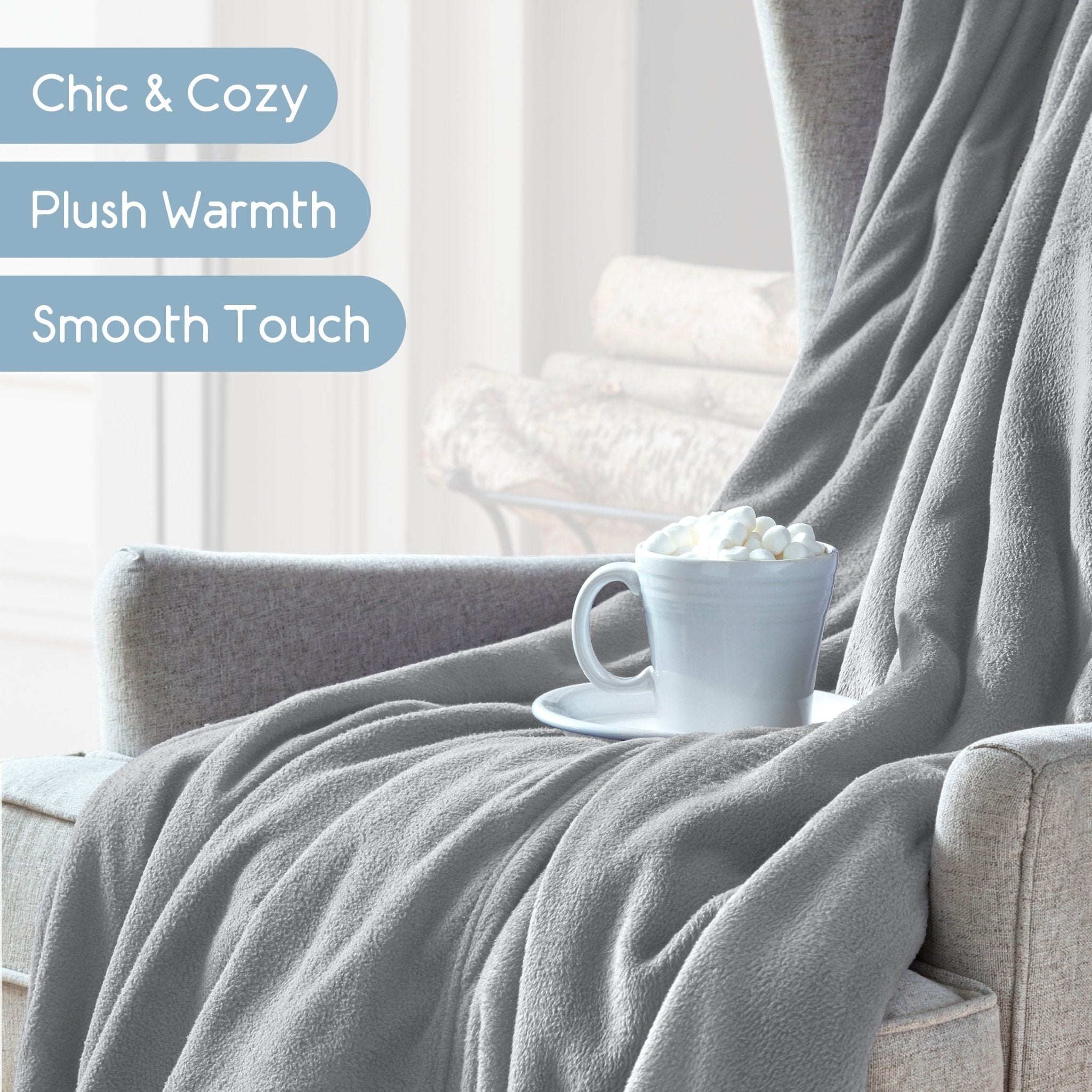 Vellux Microfleece Soft Blanket