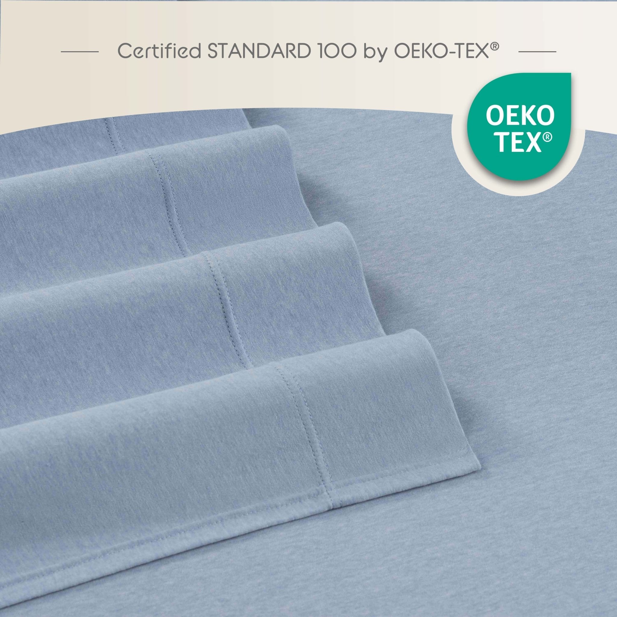 Vellux Snuggle Heathered Solid Sheet Set