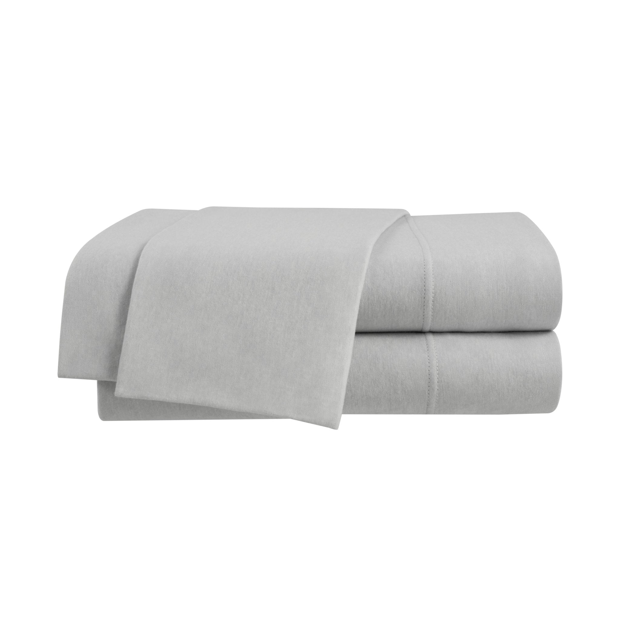 Vellux Snuggle Heathered Solid Sheet Set