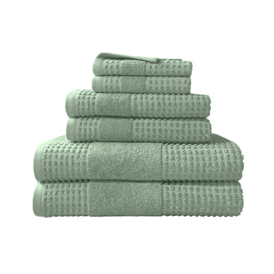 Martex Expression Air Sculpted 100% Cotton 6-Piece Towel Set