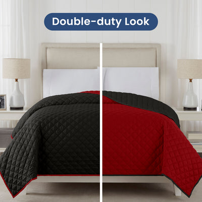 Martex Reversible Lightweight Coverlet