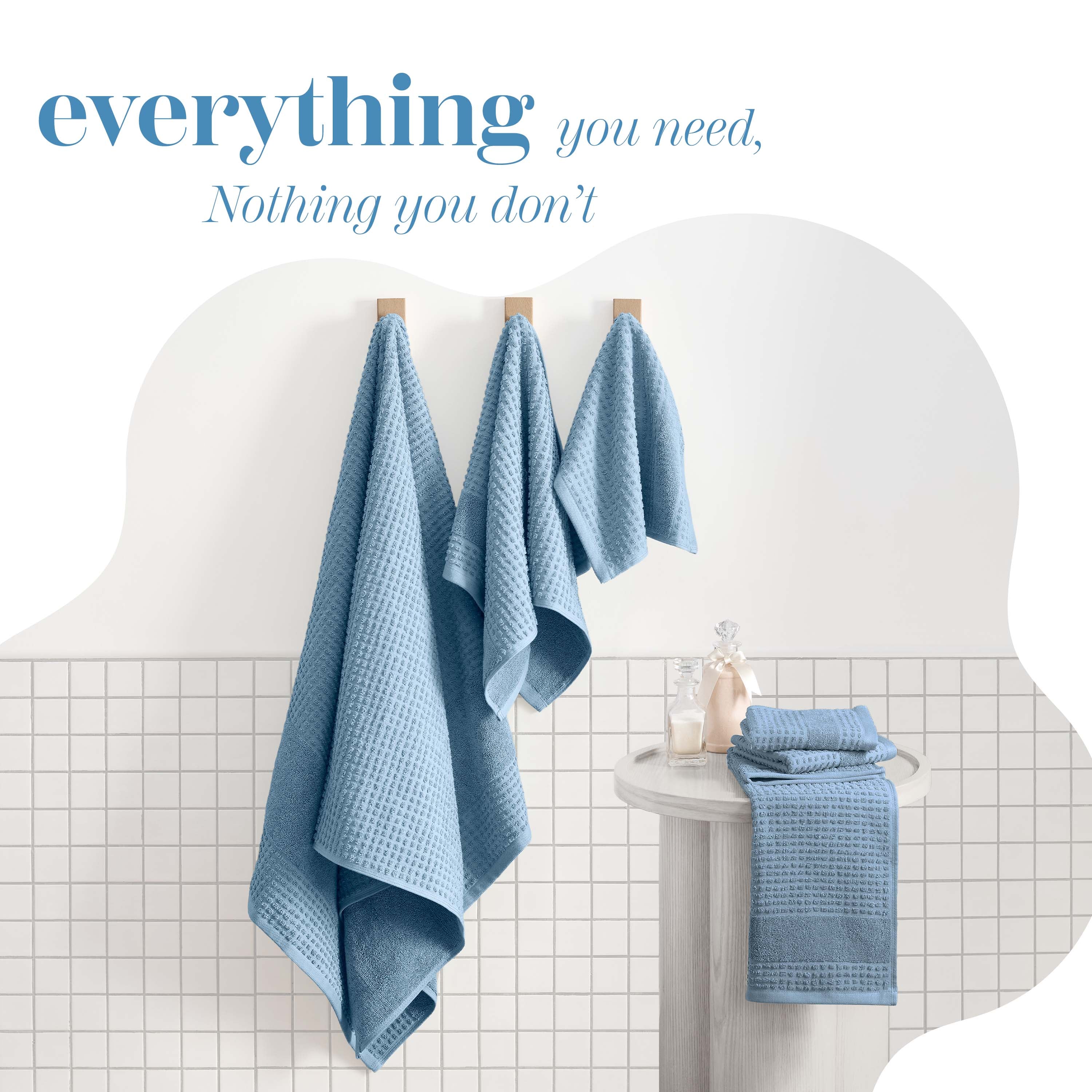 Martex Expression Air Sculpted 100% Cotton 6-Piece Towel Set