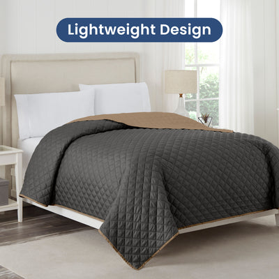 Martex Reversible Lightweight Coverlet