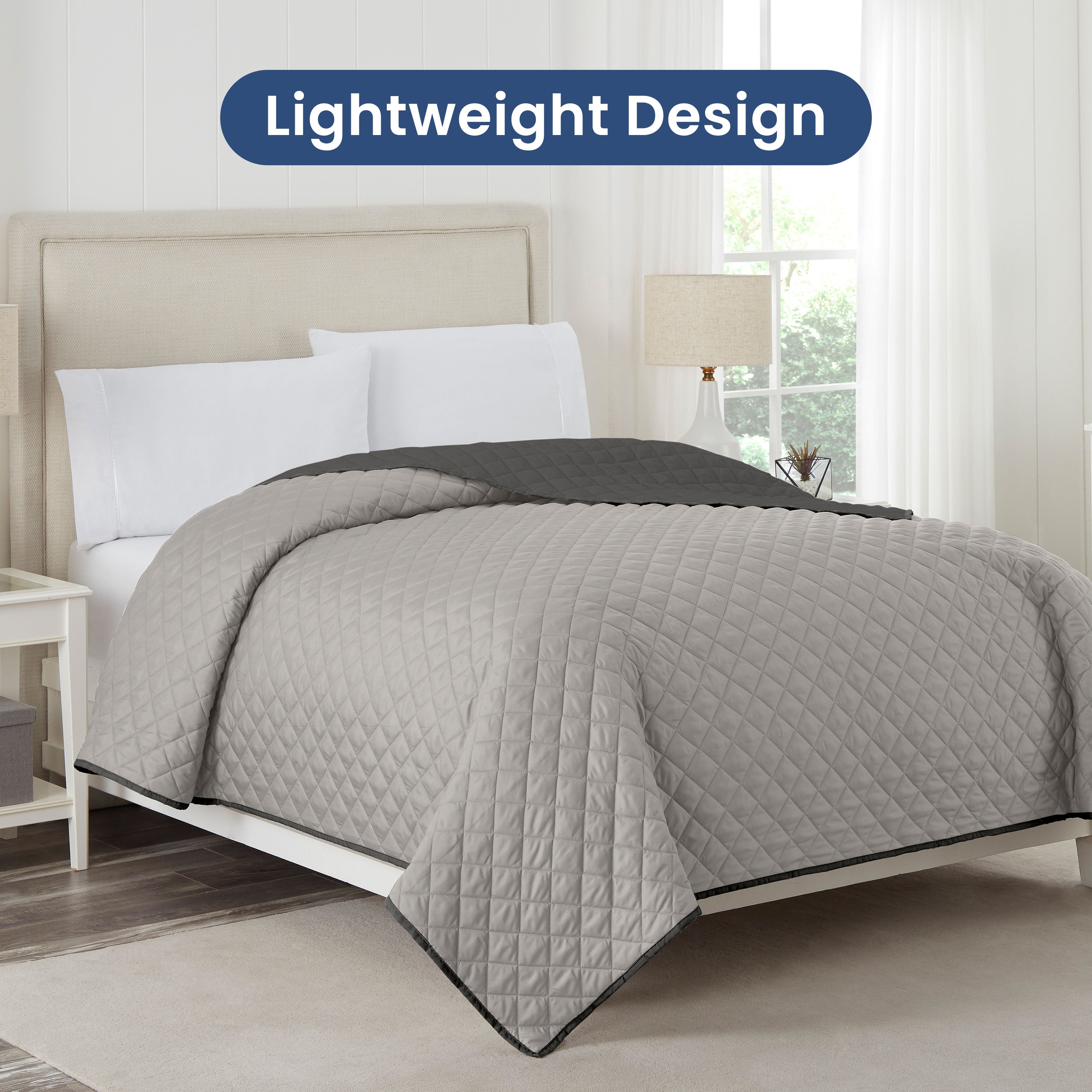 Martex Reversible Lightweight Coverlet