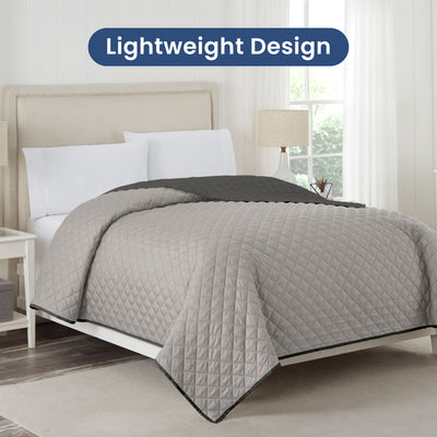 Martex Reversible Lightweight Coverlet