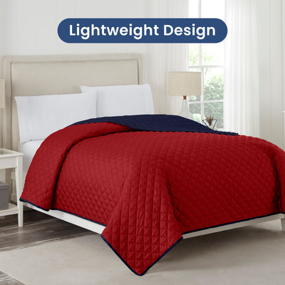 Martex Reversible Lightweight Coverlet
