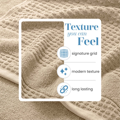 Martex Expression Air Sculpted 100% Cotton 6-Piece Towel Set