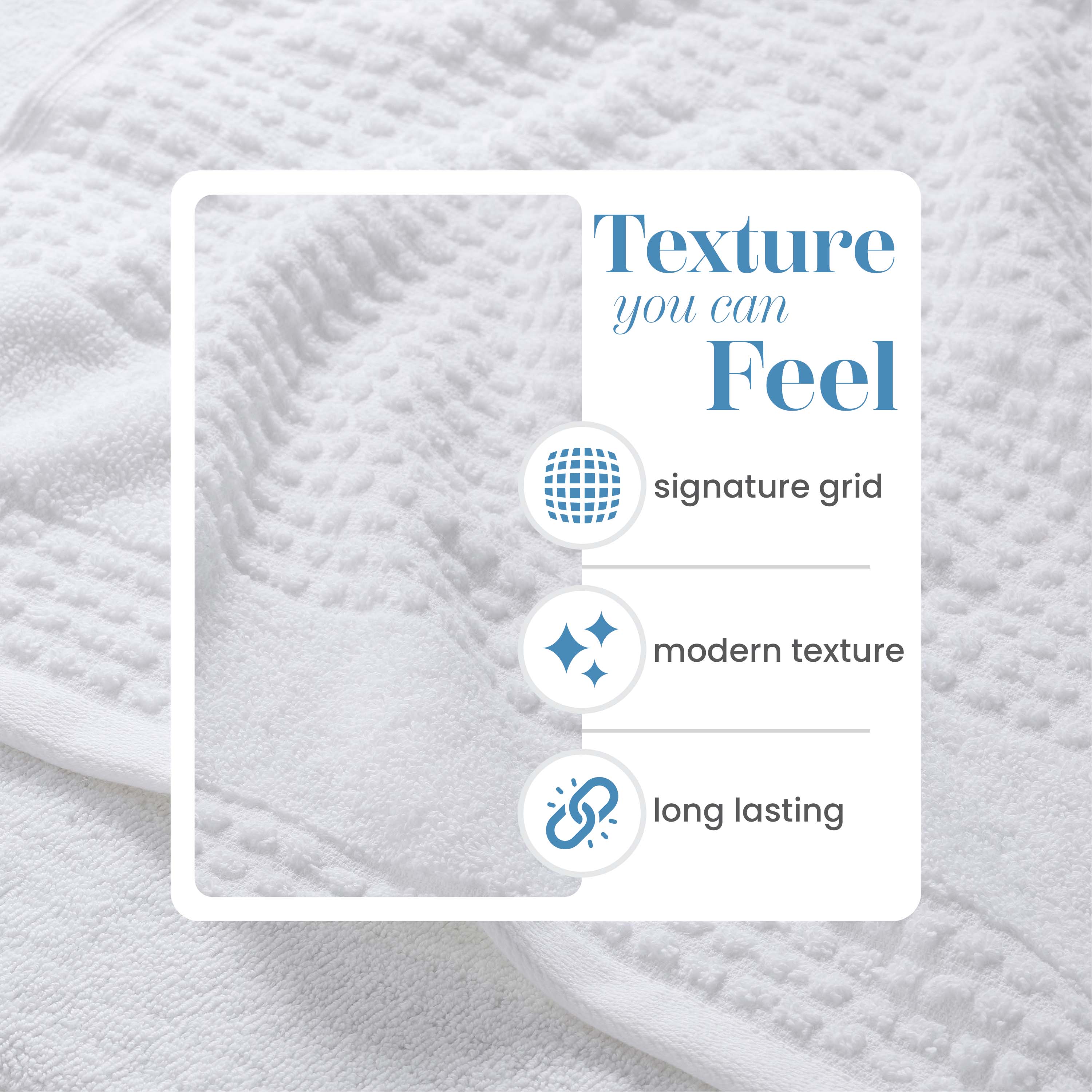 Martex Expression Air Sculpted 100% Cotton 6-Piece Towel Set