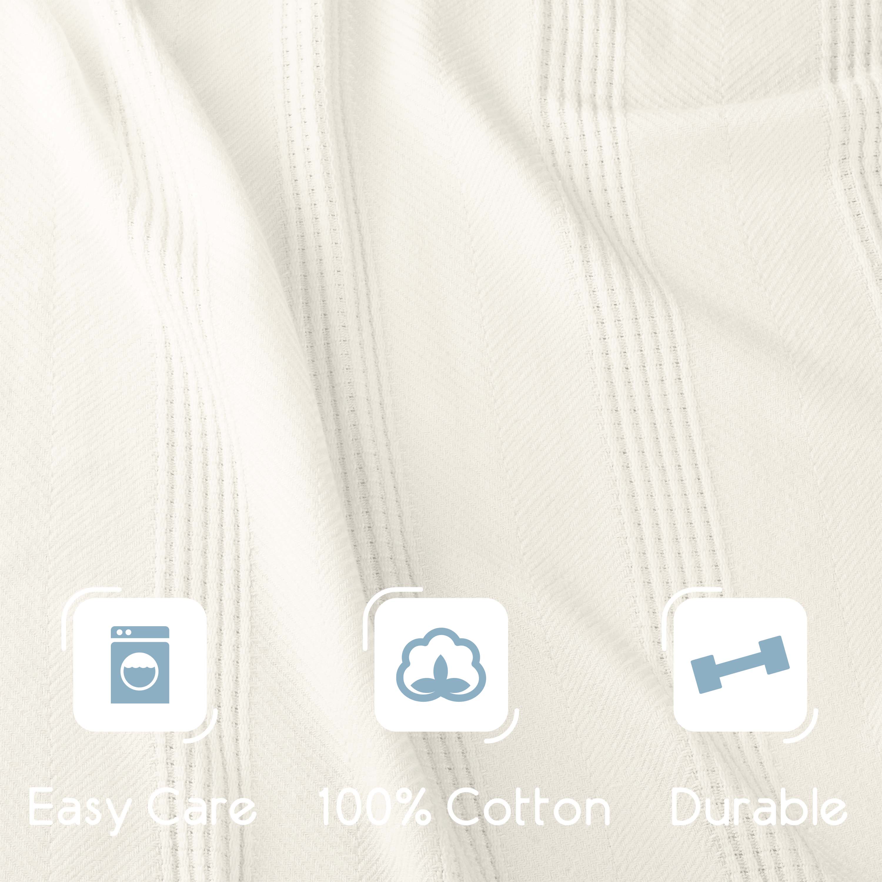 Vellux Cotton 100% Cotton All-Season Blanket