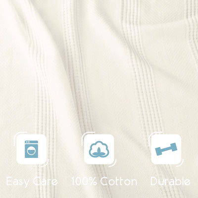 Vellux Cotton 100% Cotton All-Season Blanket