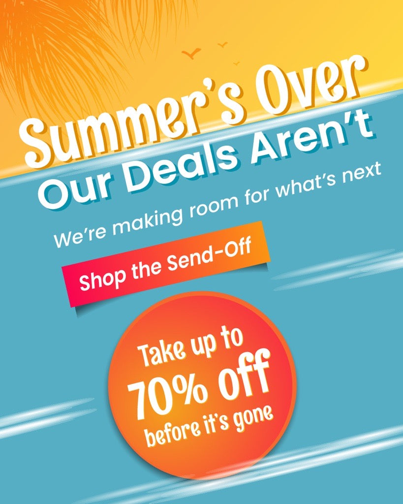 Go to clearance sale, up to 70% off