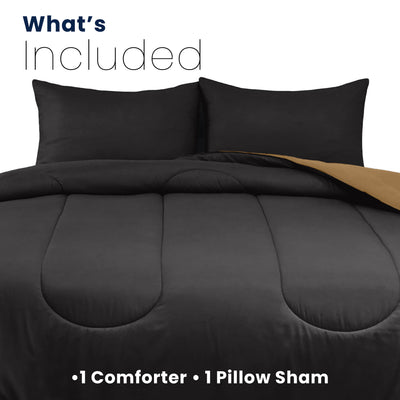 Martex Reversible Soft Brushed Comforter Set