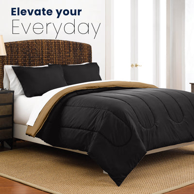Martex Reversible Soft Brushed Comforter Set