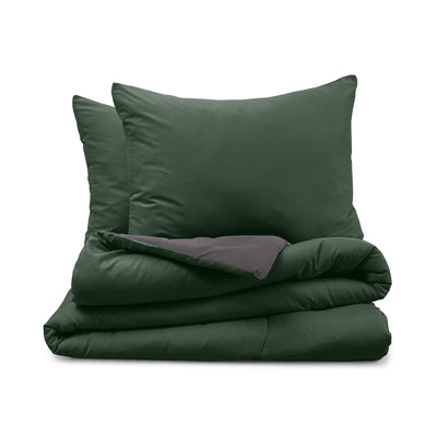 Martex Reversible Soft Brushed Comforter Set