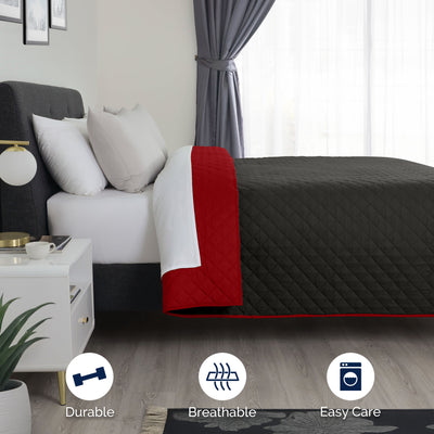 Martex Reversible Lightweight Coverlet