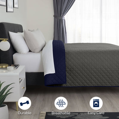 Martex Reversible Lightweight Coverlet