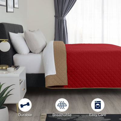 Martex Reversible Lightweight Coverlet