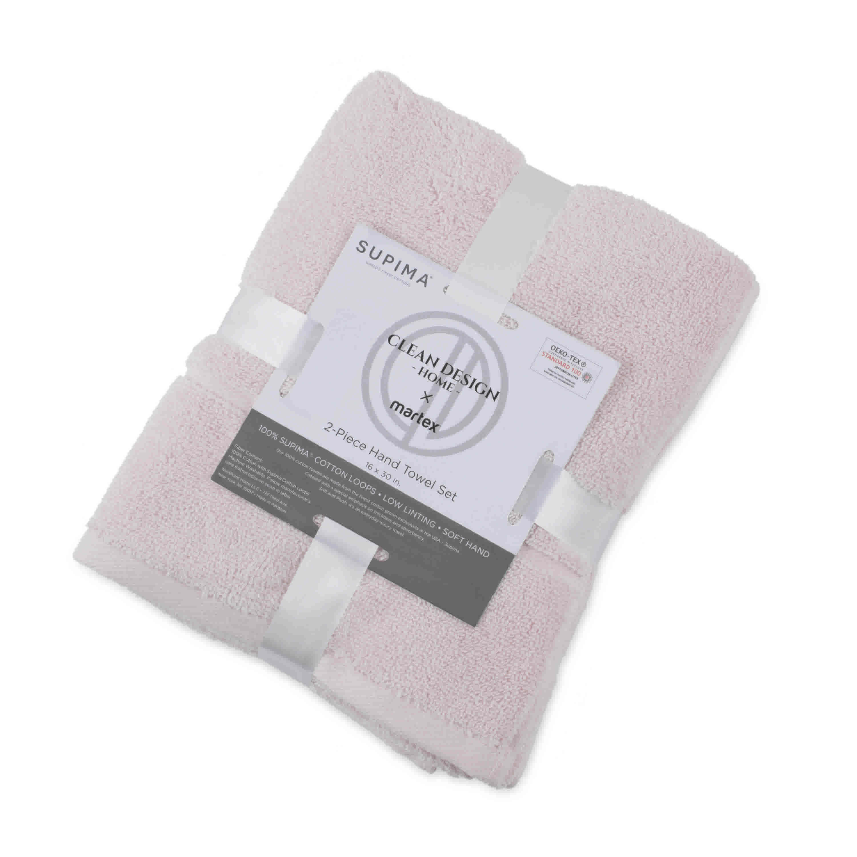 Cotton Hand Towel 2-Pack by Clean Design Home x Martex – WestPoint Home
