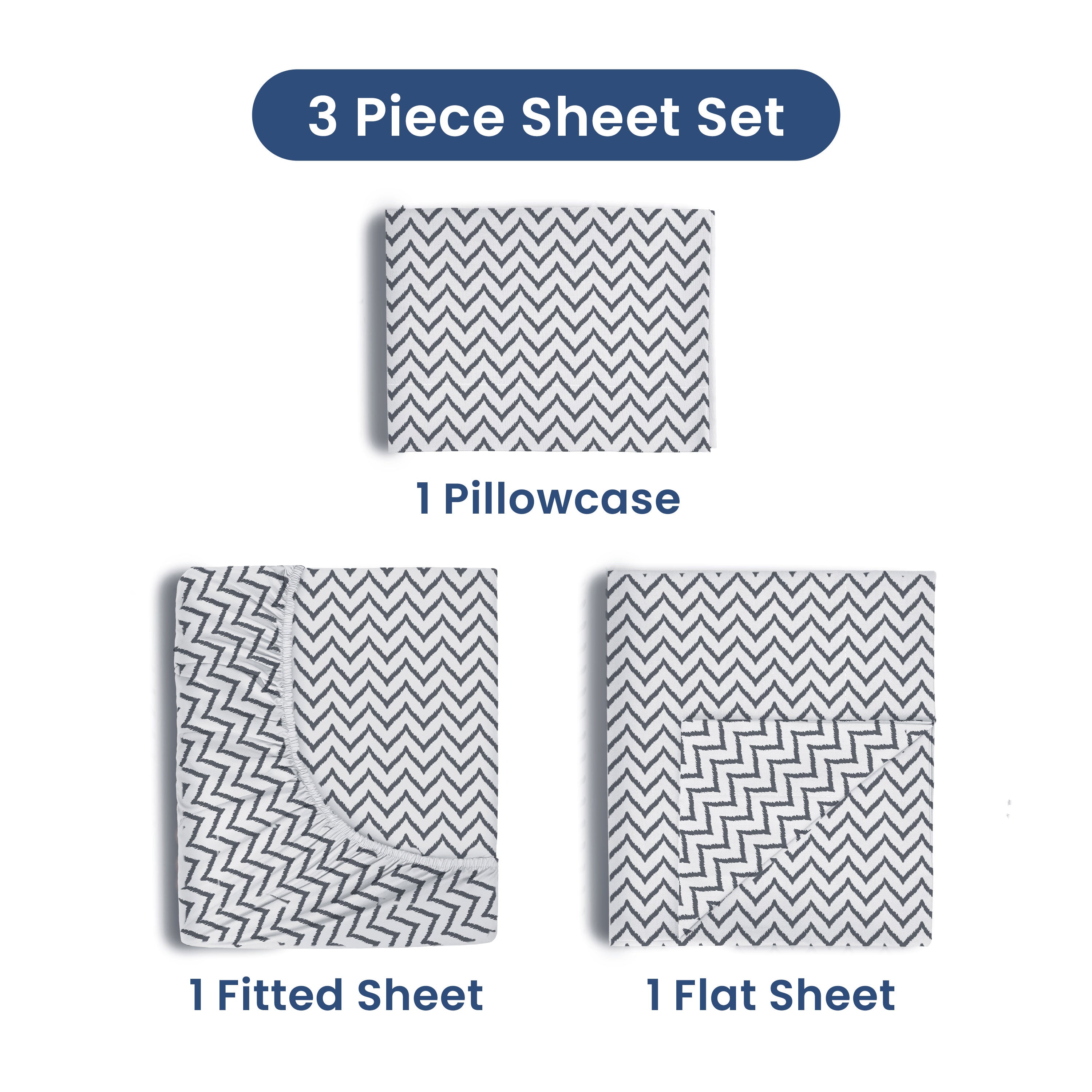Martex 225 Thread Count Soft Wrinkle Resistant Sheet Set