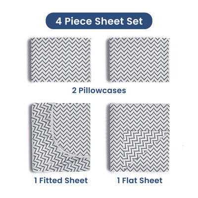 Martex 225 Thread Count Soft Wrinkle Resistant Sheet Set