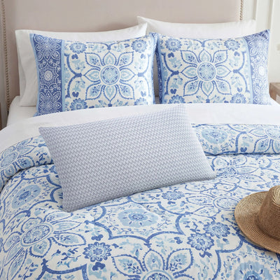 Close up of comforter set