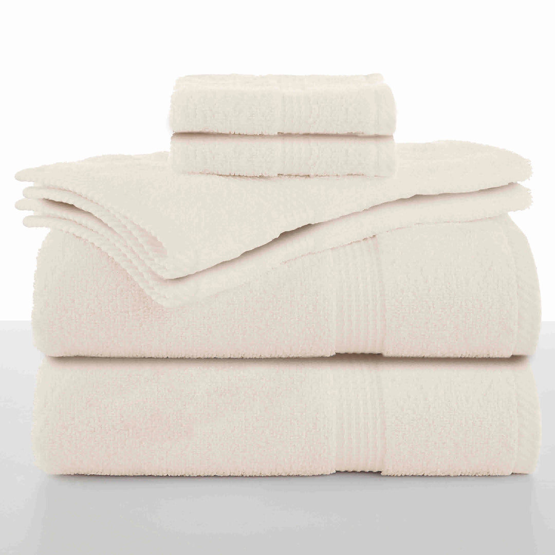 WestPoint Home Monument Grey Cotton Quick Dry Bath Towel Set (Utica  essentials) in the Bathroom Towels department at