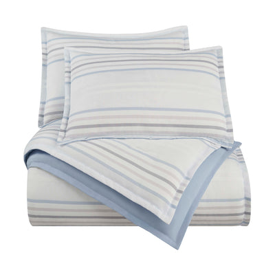 Vellux Bergen 100% Cotton Reversible Comforter Set