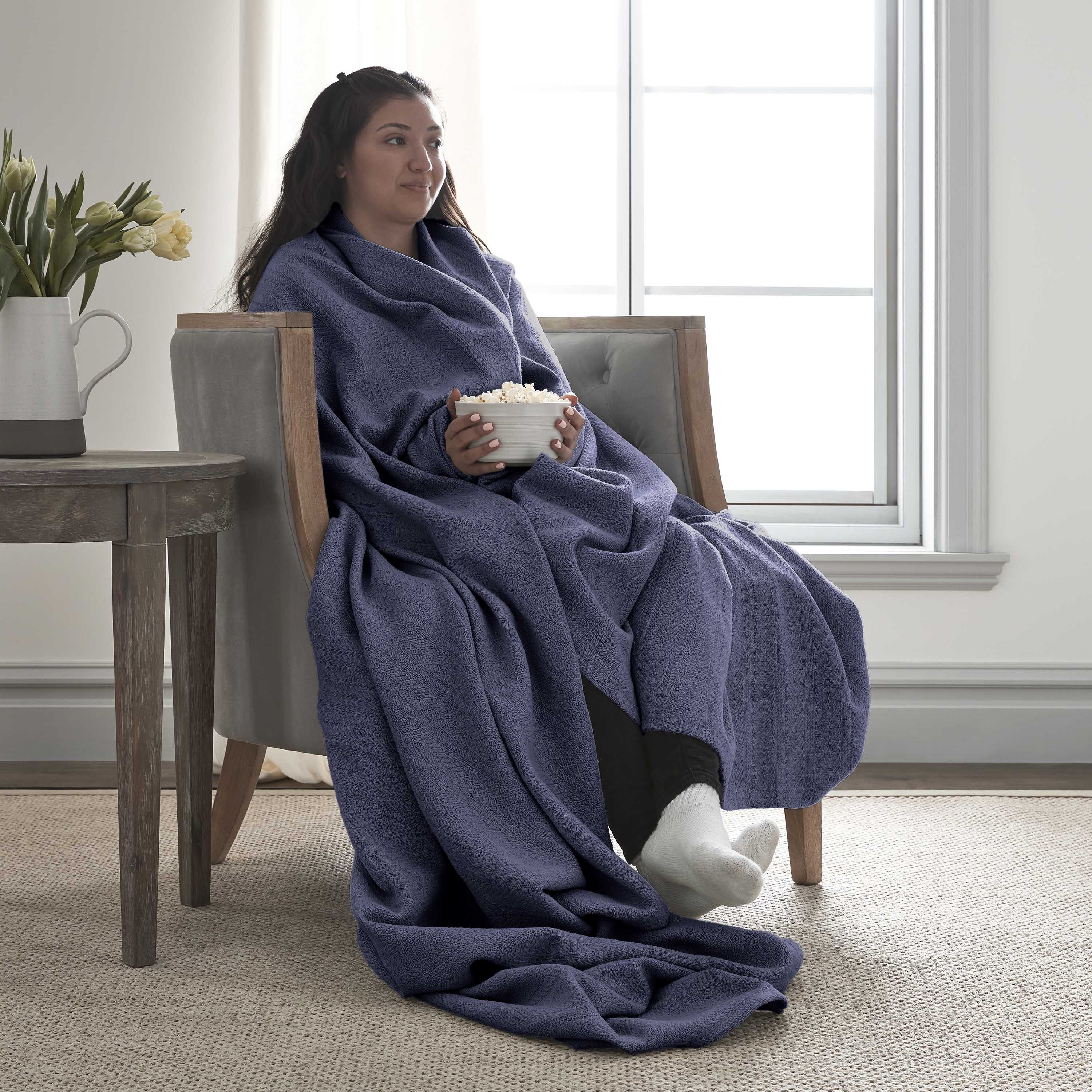 Vellux Cotton 100% Cotton All-Season Blanket