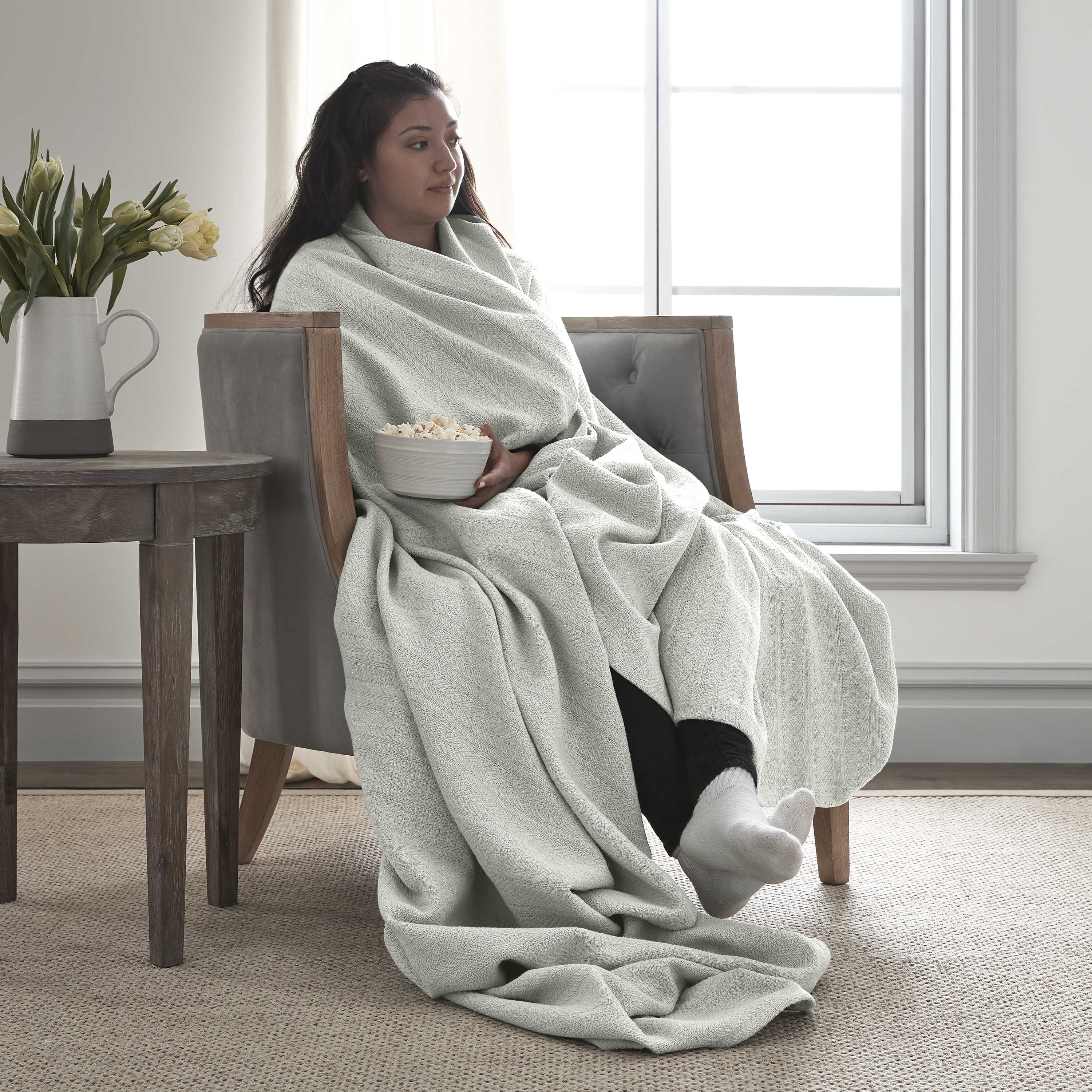 Vellux Cotton 100% Cotton All-Season Blanket