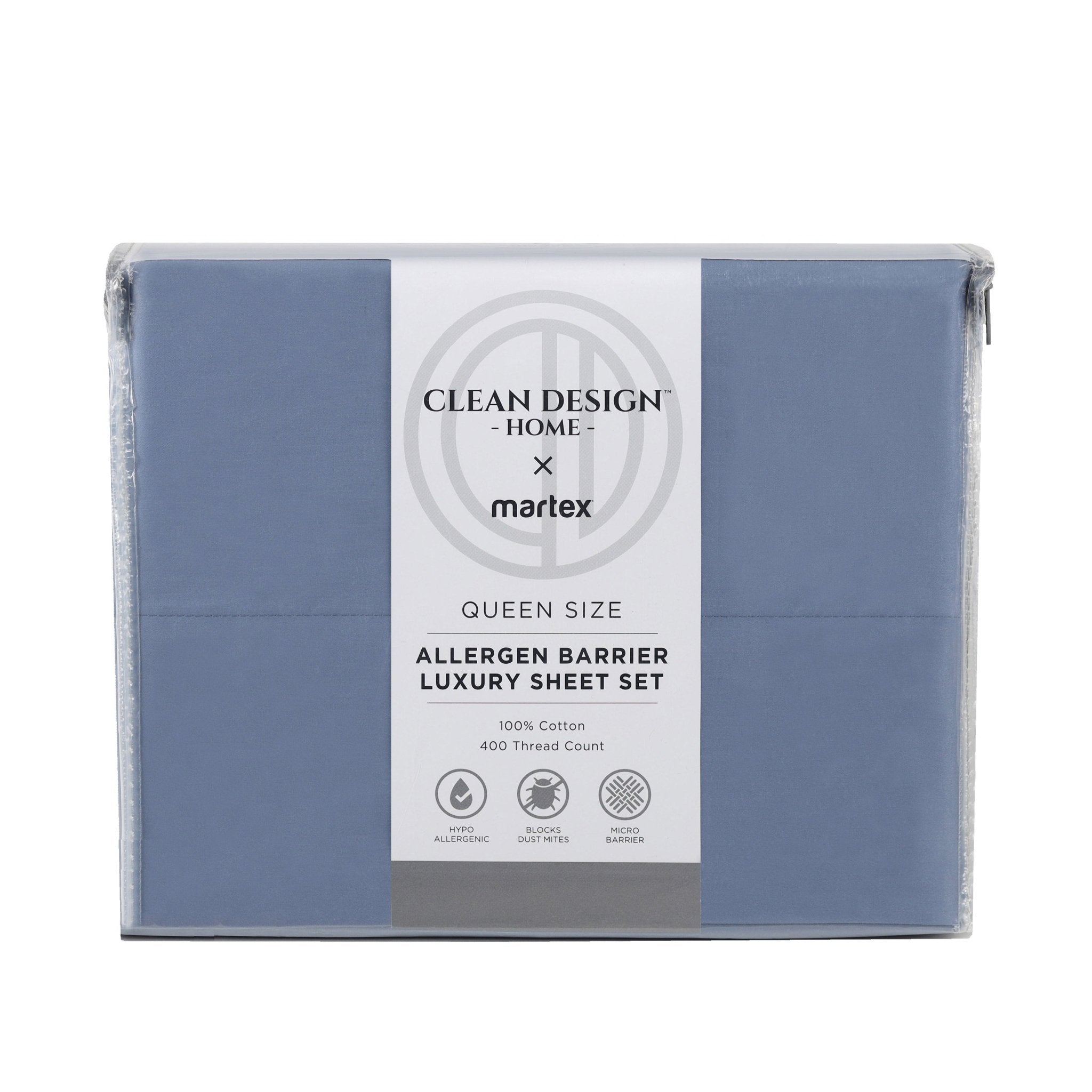 Clean Design Home 400 Thread Count Super Soft Solid Sheet Set