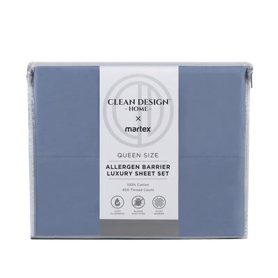 Clean Design Home 400 Thread Count Super Soft Solid Sheet Set