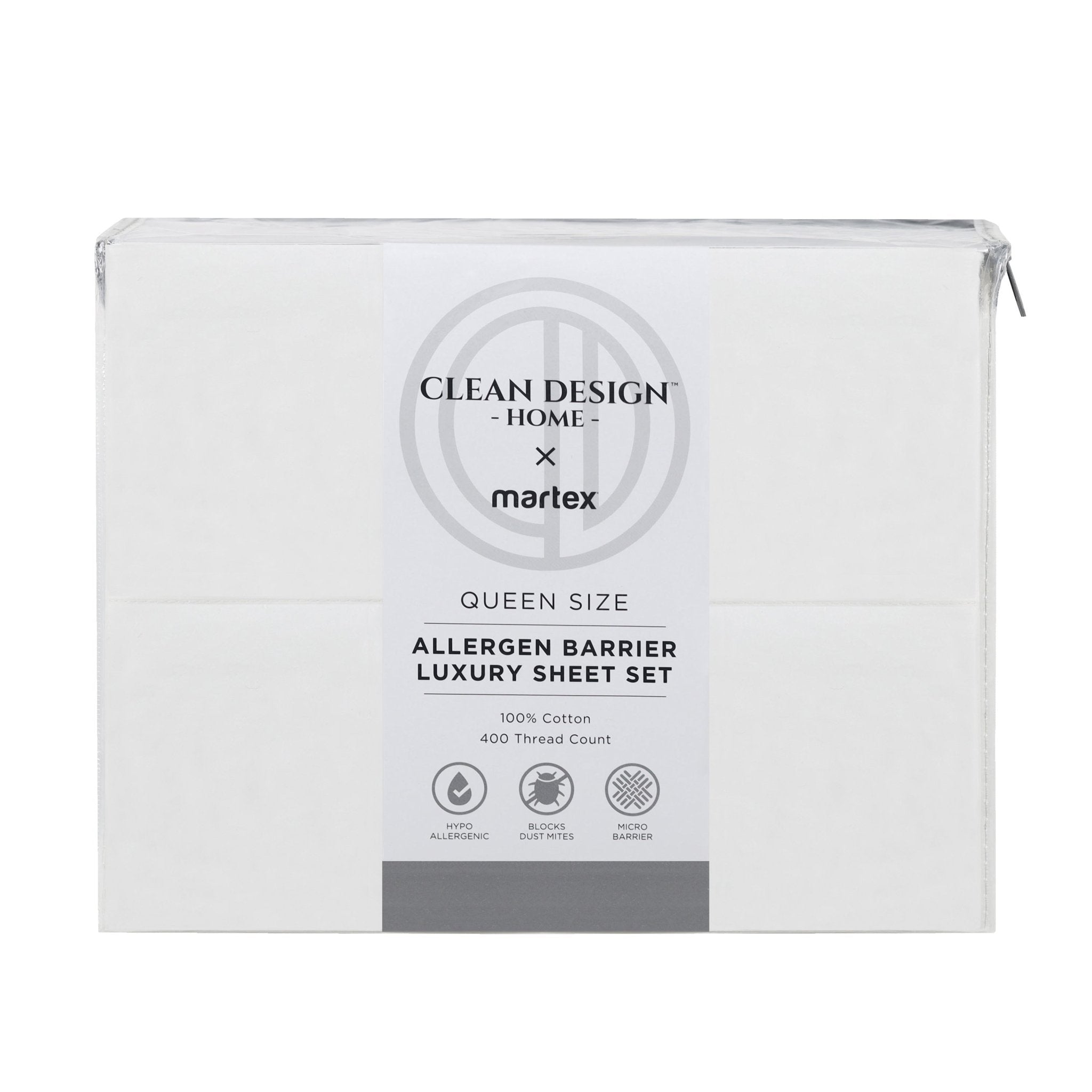 Clean Design Home 400 Thread Count Super Soft Solid Sheet Set