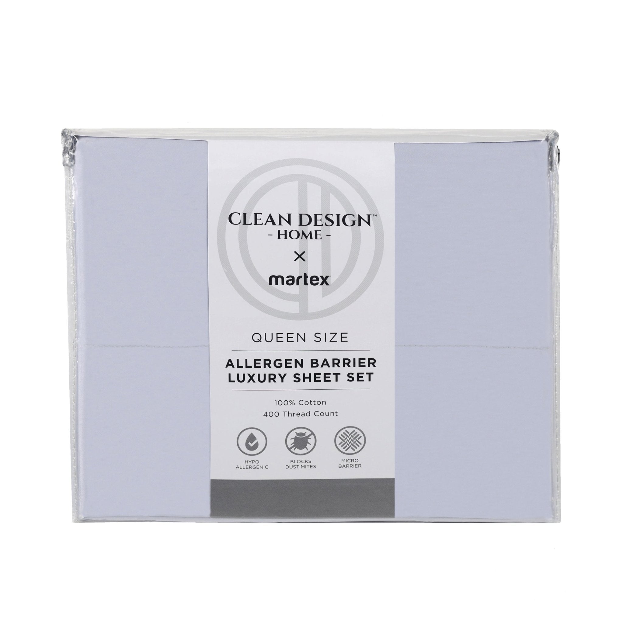 Clean Design Home 400 Thread Count Super Soft Solid Sheet Set