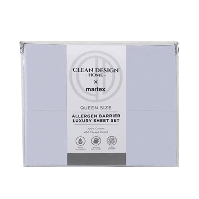 Clean Design Home 400 Thread Count Super Soft Solid Sheet Set
