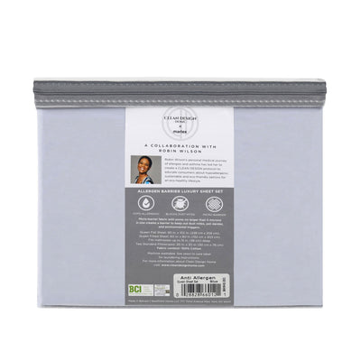 Clean Design Home 400 Thread Count Super Soft Solid Sheet Set