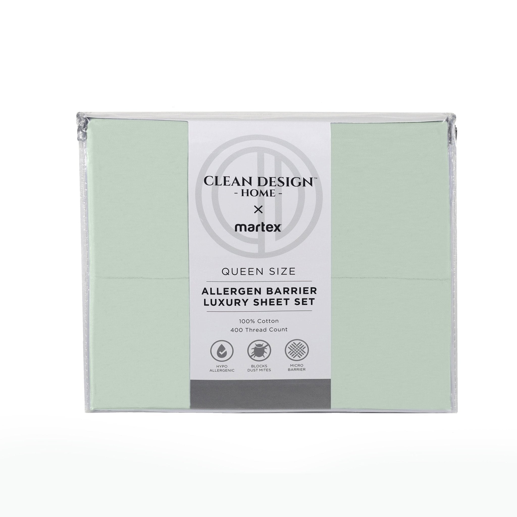 Clean Design Home 400 Thread Count Super Soft Solid Sheet Set