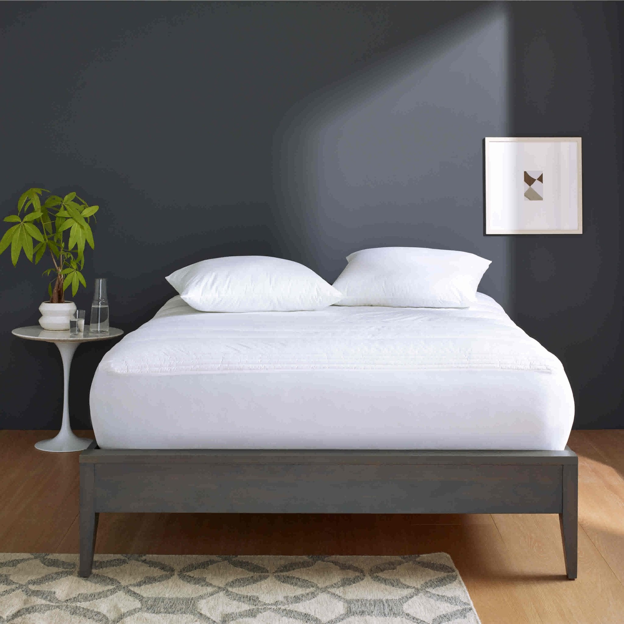 Clean Design Home Allergen-Barrier 300 Thread Count 100% Cotton Mattress Pad