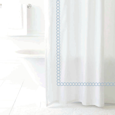 Clean Design Home Allergen Barrier Savoy 100% Cotton 300 Thread Count Shower Curtain