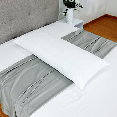 Clean Design Home Anti Allergen 100% Cotton Gusset Pillow