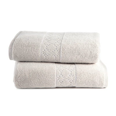 Clean Design Home Anti-Allergen Savoy 100% Supima Cotton 600 GSM Towel Set