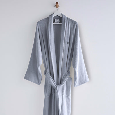 Clean Design Home Low Lint Terry Super Soft 100% Cotton Bath Robe