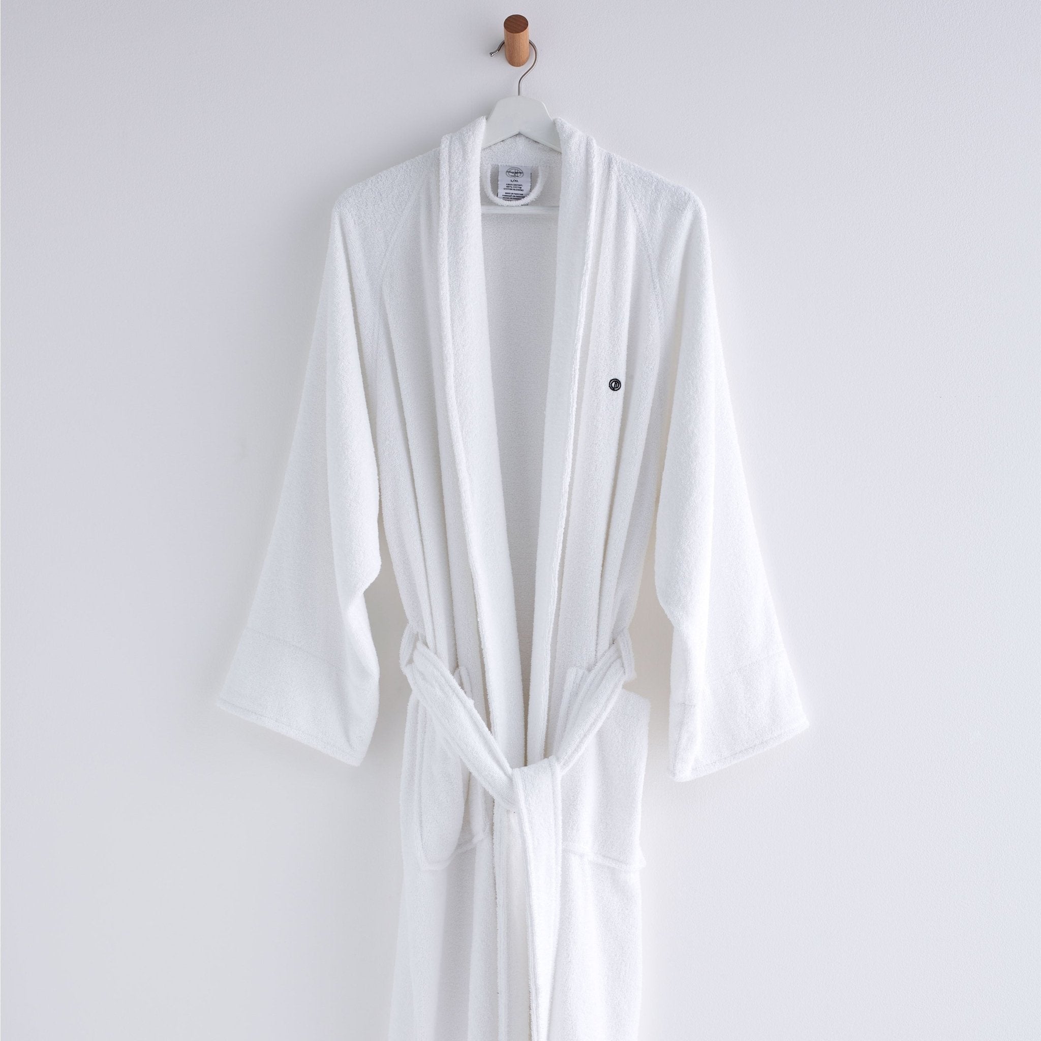 Clean Design Home Low Lint Terry Super Soft 100% Cotton Bath Robe