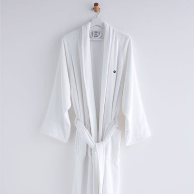 Clean Design Home Low Lint Terry Super Soft 100% Cotton Bath Robe
