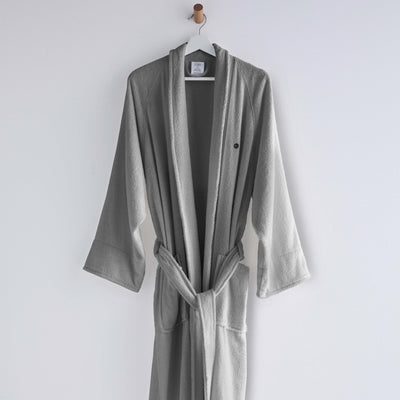 Clean Design Home Low Lint Terry Super Soft 100% Cotton Bath Robe